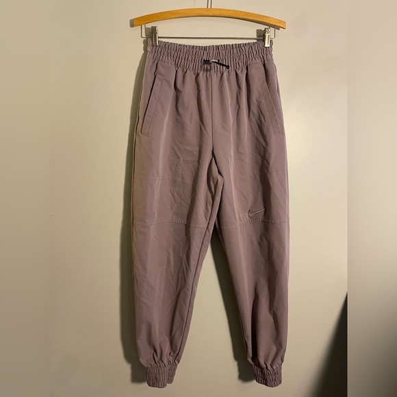 Nike Pants - Nike Purple/Gray/Brownish Joggers with 3D Swish and Drawstring Waistband